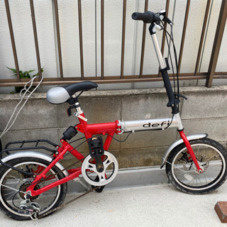 折りたたみ自転車ジャンク扱いでの画像