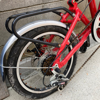 折りたたみ自転車ジャンク扱いでの画像