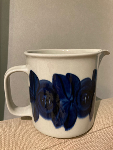 アラビア　アネモネ　ピッチャー　水差し　Arabia アンティーク