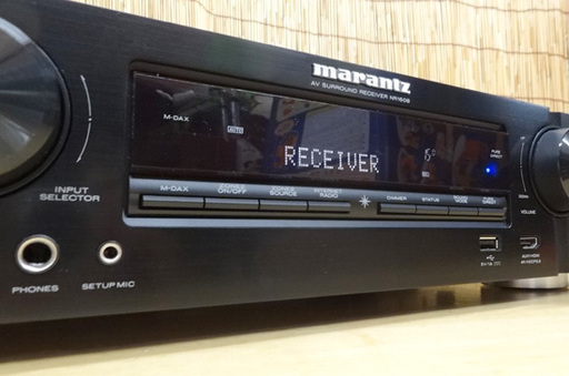 使用感少なめ◎マランツ AVアンプ NR1608 2017年製 サラウンドレシーバー 付属品ほぼ有 Bluetooth対応 mara