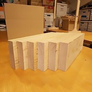 木材 角材 パイン材 端材 DIYや工作にの画像
