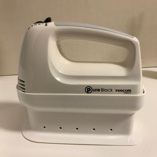 テスコム TESCOM 泡立て器 ホイッパー　クリーマー THM270 Pure Blackの画像