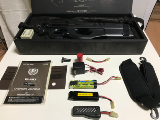 東京マルイ　電動エアガン　P90  箱、説明書付き