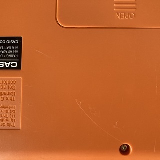 CASIO　SA-76 　ミニキーボードの画像