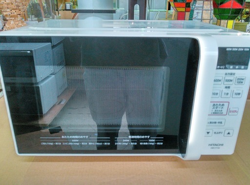 安心の一年保証！　電子レンジ　HITACHI/日立　2019年製　HMR-FT183　　No.1320042905　ガーランド草加