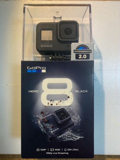 【保証書付き！！】【新品未使用品】GoPro HERO8 BLACK