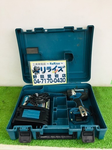 マキタ DF484D 充電式ドリルドライバー【リライズ野田愛宕店】【店頭取引限定】【中古】【管理番号：2400010103230】