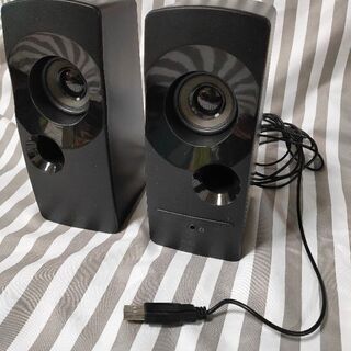 エレコム製 パソコン用スピーカー (USB接続)の画像