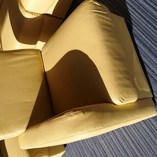 □再出品□未使用ソファーセット五脚組(クリーム)