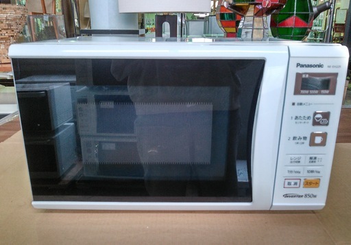 安心の一年保証！　電子レンジ 　Panasonic/パナソニック　2017年製　NE-EH229-W　No.1320052003　ガーランド草加