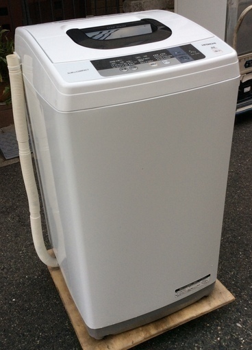 【RKGSE-246-2】特価！日立/5kg/全自動洗濯機/NW-5WR/中古品/2016年製/当社より近隣地域無料配達