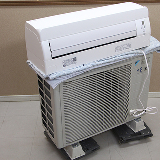 中古美品 17年製 DAIKIN ダイキン ルームエアコン クーラー AN40UFPK-W リモコン無 4.0kw 冷房 暖房(E807akwxY)