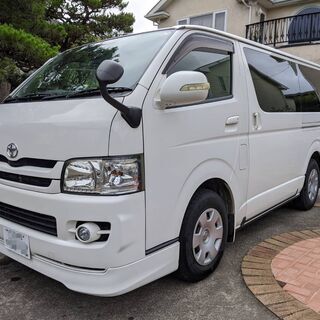 200系ハイエース　実走3.8万キロ　無事故　ワンオーナー　スー...