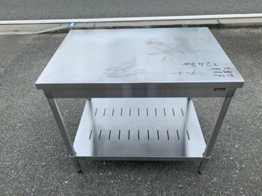 ☆中古品　タニコー作業台　横900x奧600x高800mm☆