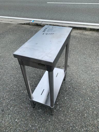 ☆中古品　タニコー作業台　横300x奧600x高800mm☆
