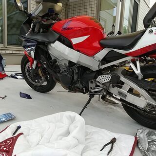 オークションに出品しました　CBR929RR 検切れ　ETC付  
