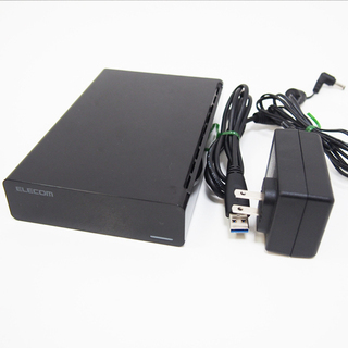 USB3.0対応外付けハードディスク ELD-XED030UBK HDD 3TB (FA25)の画像