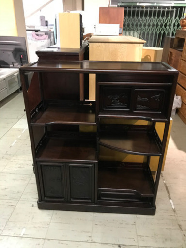 JF00580 飾り棚 和風棚 棚 シェルフ