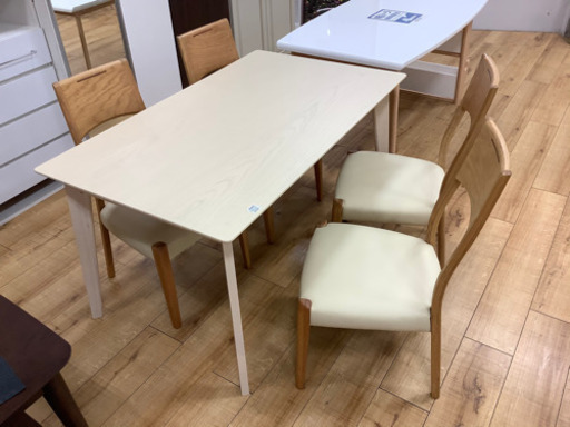 ダイニング５点セット　桜屋工業【トレファク南柏】