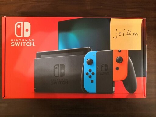新品未開封 Nintendo Switch ネオンブルー 新型モデル