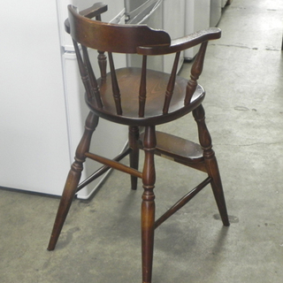 ベビーチェア 飛騨家具 キツツキマーク キツツキマーク ベビーチェア ナラ材 穂高 天然木 子供用 ハイチェア