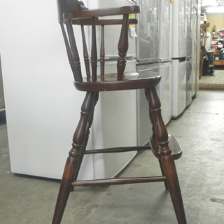 キツツキマーク ベビーチェア ナラ材 穂高 天然木 子供用 ハイチェア