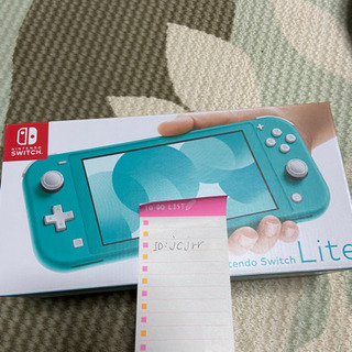 Nintendo Switch light ターコイズ