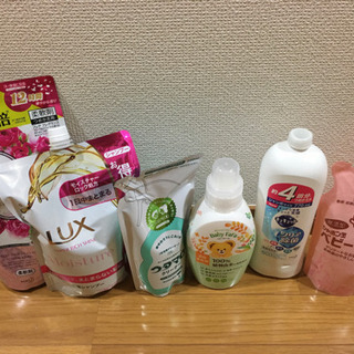 日用品6点セット 詰め替え用など