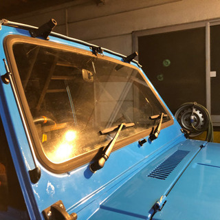 ジムニー フロントガラス  JA11 はめ込み式 純正？ JA系 の画像