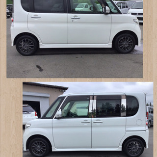 ★タントカスタムX  4WD  22年式★の画像