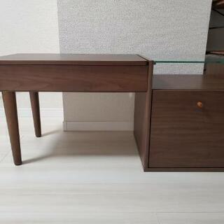 化粧台　ローテーブル　組立済　1000円