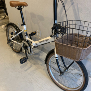 24時間SALE❗️20インチの降りたたみ自転車