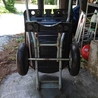 PLOW プラウホンダウォーク　二輪運搬カート　PH-CART-001　薪運搬　ダンプ　　薪割り　農業の画像