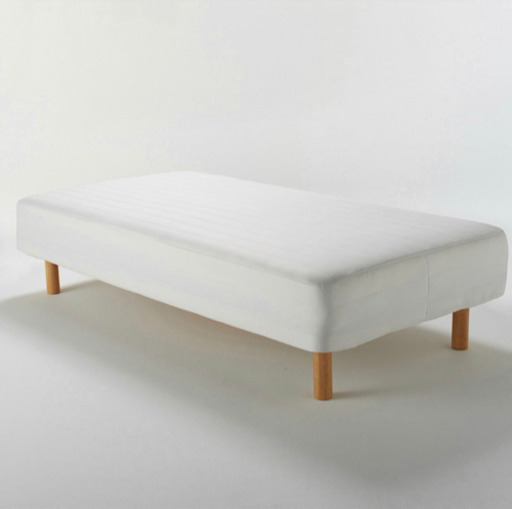 6ヶ月使用 無印良品 脚付マットレス・高密度ポケットコイル シングル 美品