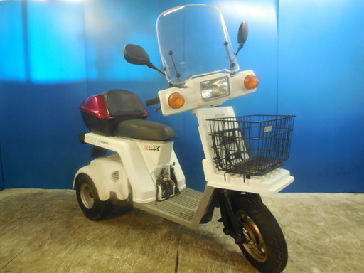 HONDA ジャイロX 白 ジャンク 格安提供車 激安配送キャンペーン 諸経費無し 消費者還元店 当日お渡し可 横浜 都筑 宮前 激安