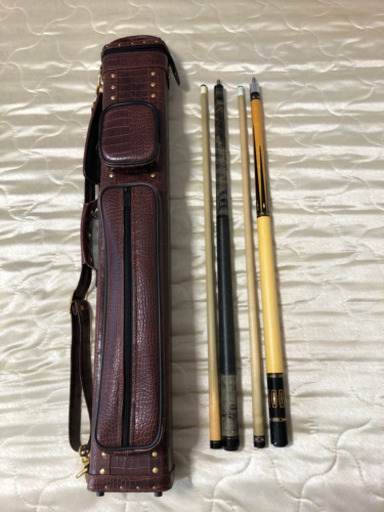 ビリヤード　キュー(セット売り)