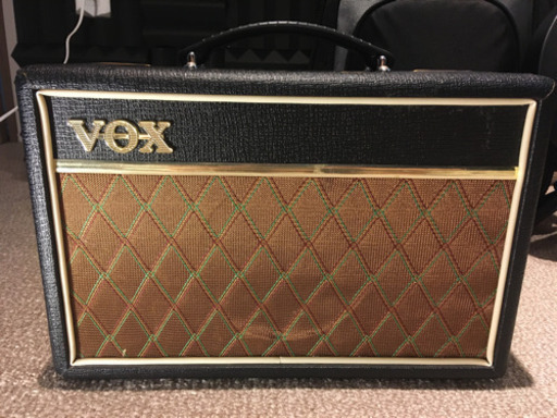Epiphone Goth Les Paul Studio×Voxアンプ