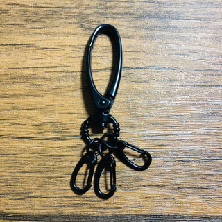キーリング  ブラック【未使用品】