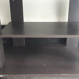 イケアのテレビボードブラウン★中古をご理解頂ける方★生野区の今里駅より徒歩10分②の画像