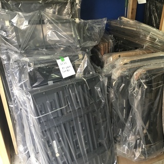 《電動介護ベッド》楽匠3モーターベッド マットレス サイドレール付き (全て消毒メンテナンス済) 《パラマウントベッド》の画像