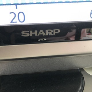 SHARP シャープ テレビ　AQUOS LC-40DS6 (説明書付)の画像