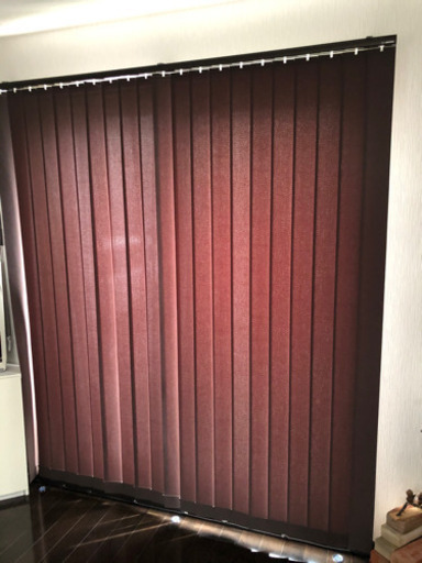 ご購入者様決まりましたm(_ _)mオシャレ☆縦型ロールカーテン　ブラウン遮光