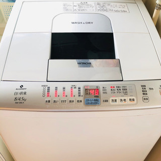 日立　タテ型洗濯乾燥機