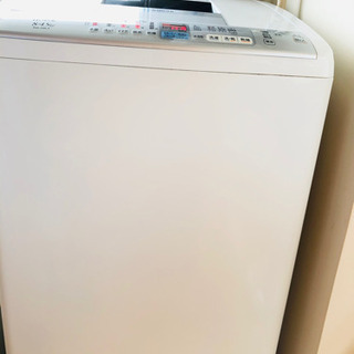 日立　タテ型洗濯乾燥機の画像