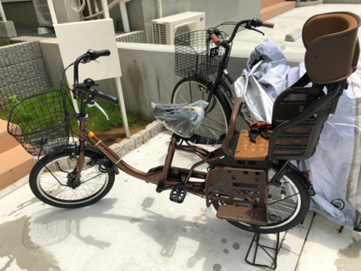 新品未使用　子供乗せ自転車　20インチ