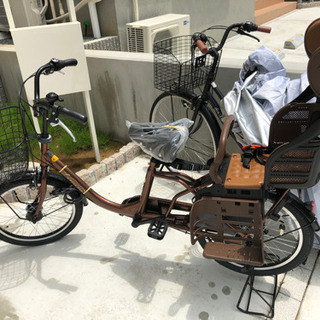 新品未使用　子供乗せ自転車　20インチ