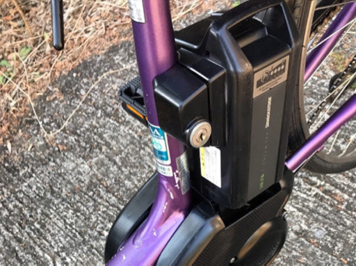 ?L00C電動自転車N67V✳️ヤマハキッス❤️8アンペア?充電器なし?