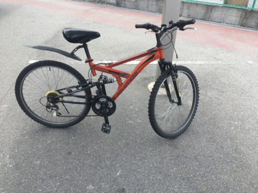 フルサスペンションMTB 26インチ