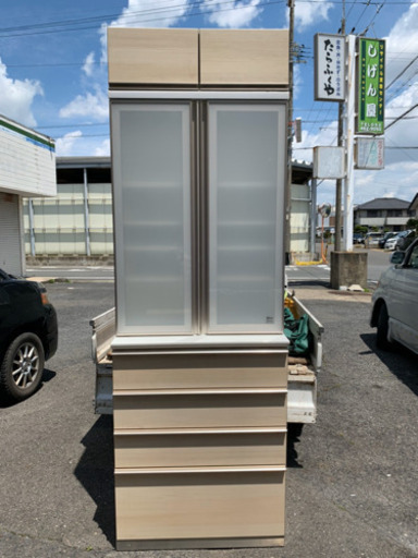 メーカー品『acAYANO』食器棚 キャビネット  しげん屋