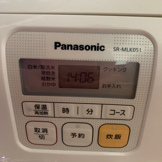 Panasonic 炊飯器 3合だき